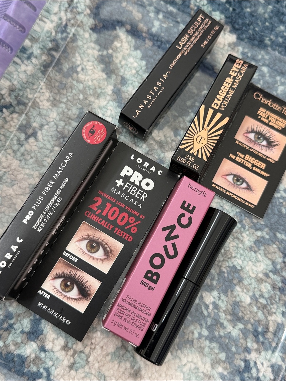 Lot of 5 Mini Mascaras